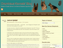 Tablet Screenshot of orumhauskennels.wordpress.com