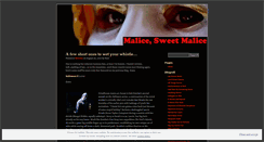 Desktop Screenshot of malicesweetmalice.wordpress.com