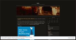 Desktop Screenshot of lukiz.wordpress.com