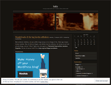 Tablet Screenshot of lukiz.wordpress.com