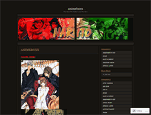 Tablet Screenshot of animerule.wordpress.com