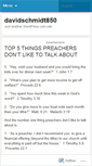 Mobile Screenshot of davidschmidt850.wordpress.com