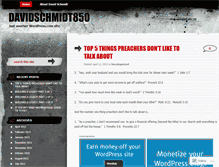 Tablet Screenshot of davidschmidt850.wordpress.com