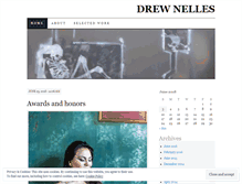 Tablet Screenshot of drewnelles.wordpress.com