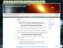 Tablet Screenshot of itipclasesfisica.wordpress.com