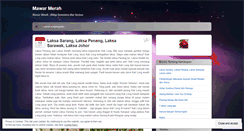 Desktop Screenshot of mawarmerah2008.wordpress.com