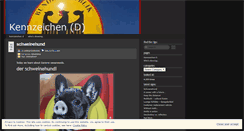 Desktop Screenshot of kennzeichend.wordpress.com