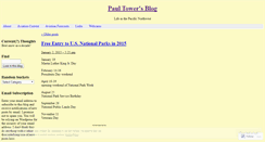Desktop Screenshot of paultower.wordpress.com