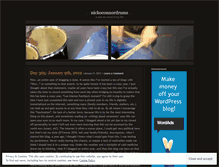 Tablet Screenshot of nickoconnordrums.wordpress.com