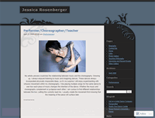 Tablet Screenshot of jessicarosenberger.wordpress.com