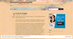 Desktop Screenshot of hannahsgypsytravels.wordpress.com