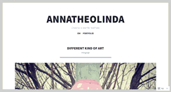 Desktop Screenshot of annatheolinda.wordpress.com