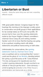 Mobile Screenshot of libertarianorbust.wordpress.com