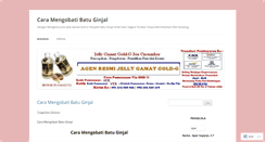 Desktop Screenshot of caramengobatibatuginjal22.wordpress.com