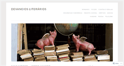 Desktop Screenshot of devaneiosliterarios.wordpress.com