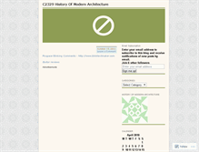 Tablet Screenshot of c2329.wordpress.com