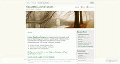 Desktop Screenshot of greathealingetaways.wordpress.com