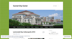 Desktop Screenshot of carmelcitycenter.wordpress.com