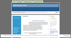 Desktop Screenshot of hinchadafiel.wordpress.com