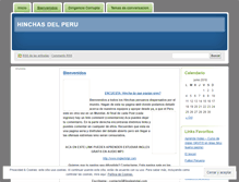 Tablet Screenshot of hinchadafiel.wordpress.com