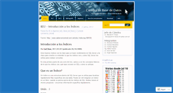 Desktop Screenshot of bdatos.wordpress.com