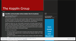 Desktop Screenshot of kopplingroup.wordpress.com