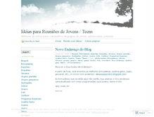 Tablet Screenshot of ideiasparajovens.wordpress.com