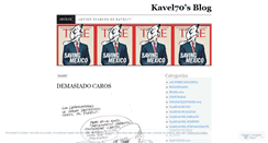 Desktop Screenshot of kavel70.wordpress.com