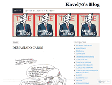 Tablet Screenshot of kavel70.wordpress.com
