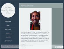 Tablet Screenshot of healthywayoflife12.wordpress.com