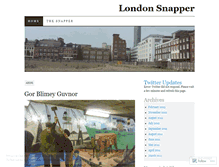 Tablet Screenshot of londonsnapper.wordpress.com