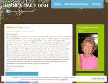 Tablet Screenshot of dianesdailydish.wordpress.com