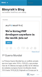 Mobile Screenshot of bboyraik.wordpress.com