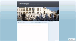 Desktop Screenshot of californiablogging.wordpress.com