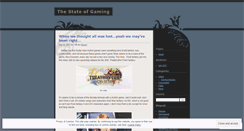 Desktop Screenshot of gamingstate.wordpress.com