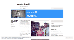 Desktop Screenshot of electmatt.wordpress.com