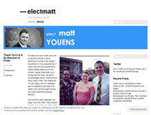 Tablet Screenshot of electmatt.wordpress.com