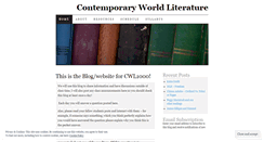 Desktop Screenshot of keiserworldlit.wordpress.com