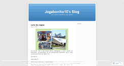 Desktop Screenshot of jogabonito10.wordpress.com