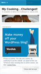 Mobile Screenshot of mycookingchallenge.wordpress.com