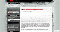 Desktop Screenshot of chengafunga.wordpress.com