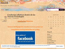 Tablet Screenshot of nuuvii.wordpress.com
