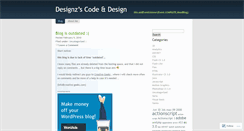 Desktop Screenshot of designz.wordpress.com