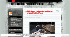 Desktop Screenshot of electronicproducer.wordpress.com