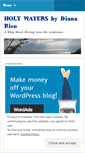Mobile Screenshot of holywaters.wordpress.com