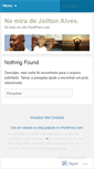 Mobile Screenshot of namiradejailton.wordpress.com