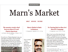 Tablet Screenshot of marnsmarket.wordpress.com