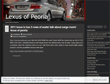 Tablet Screenshot of peorialexus.wordpress.com
