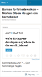 Mobile Screenshot of barnasforfatterleksikon.wordpress.com