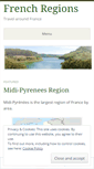 Mobile Screenshot of frenchregions.wordpress.com